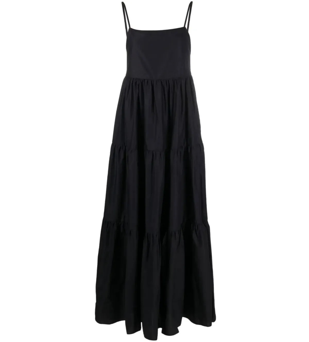 Matteau Tiered Low Back Sundress Black (Size 2 / AU 8) - Image 5