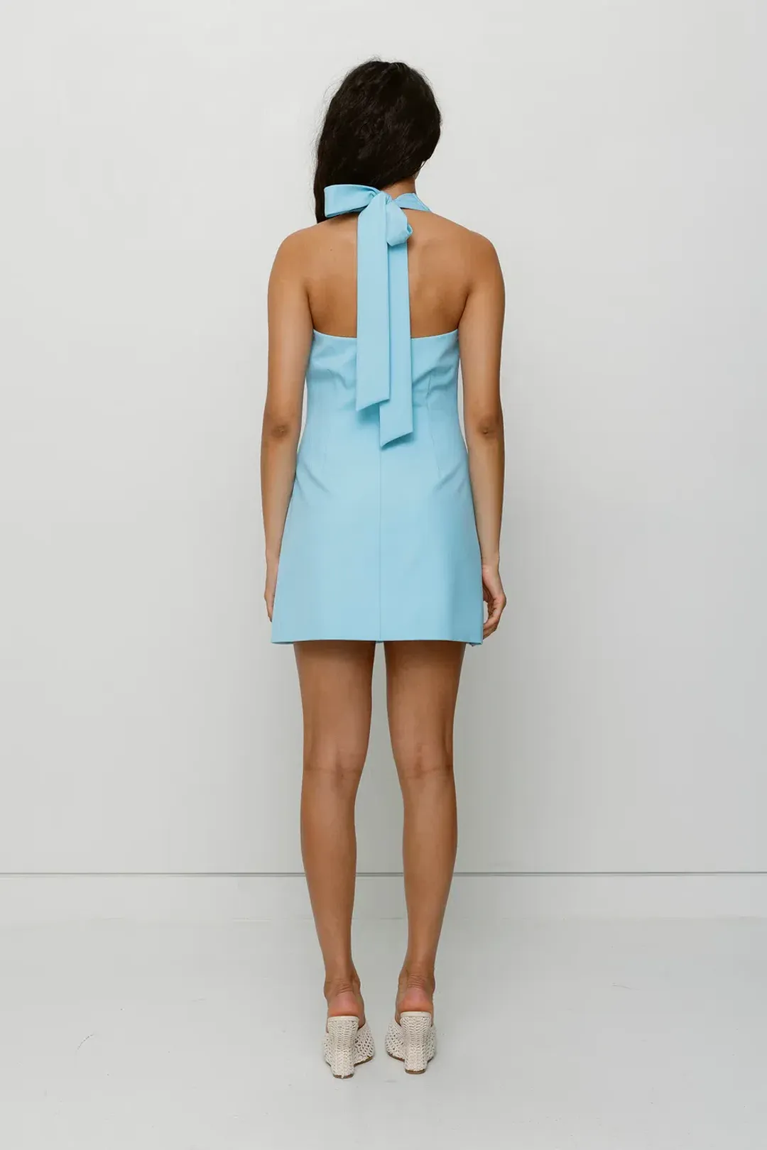 Wolf Gang Irida Vest Dress Sky Size S / AU 8 for rent on The Volte - main image