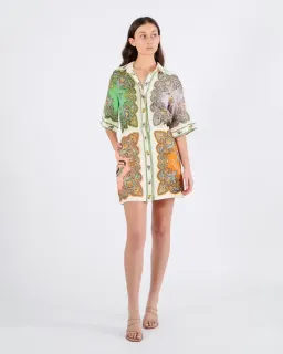 Alémais Trippy Troppo Mini Dress Print Size 12 for rent on The Volte - image 2