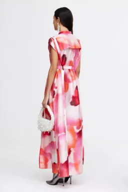 Acler Highlow Maxi Dress Multi Size 8 for rent on The Volte - image 3