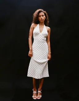 Realisation Par Sadie Halter Midi Dress Petite Spot Size 10 for rent on The Volte - image 1