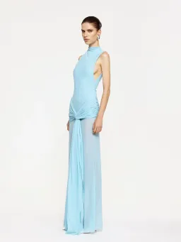 Effie Kats Roza Maxi Dress Blue Size 8 for rent on The Volte - image 2