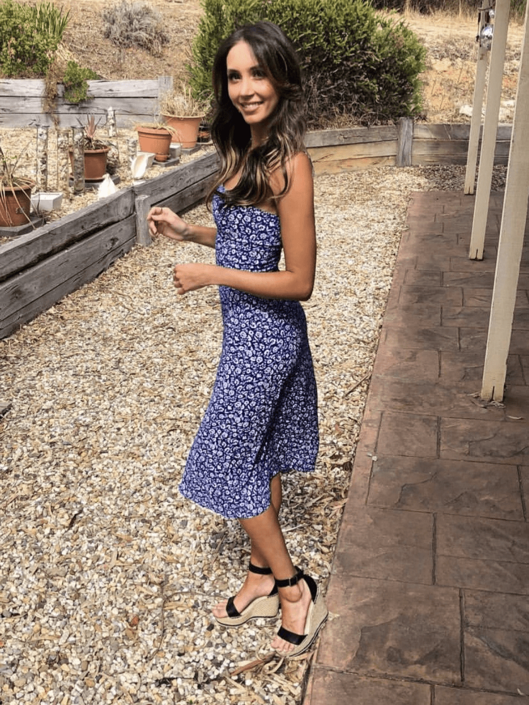 Kookai gardenia slip dress Size 10 for rent on The Volte - main image
