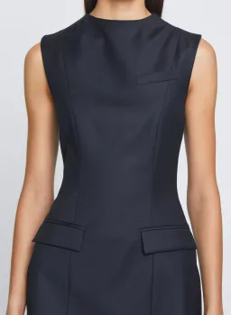 Anna Quan Hanna Mini Dress Black Size 10 for rent on The Volte - image 2