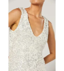Winona Zeox Midi Dress White Size AU 6 for rent on The Volte - image 3