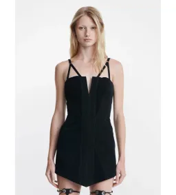 Dion Lee Fine Fork Mini Dress Size 8 for rent on The Volte - image 3