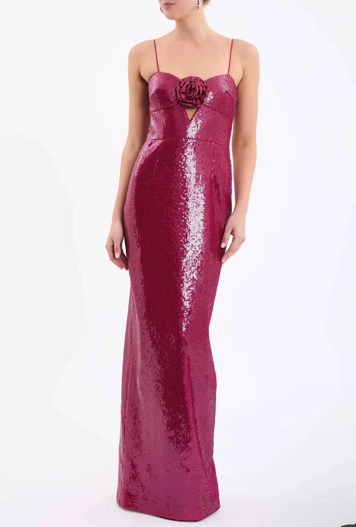 Rebecca Vallance Courtney Gown Magenta Maxi Size AU 4 - Image 1