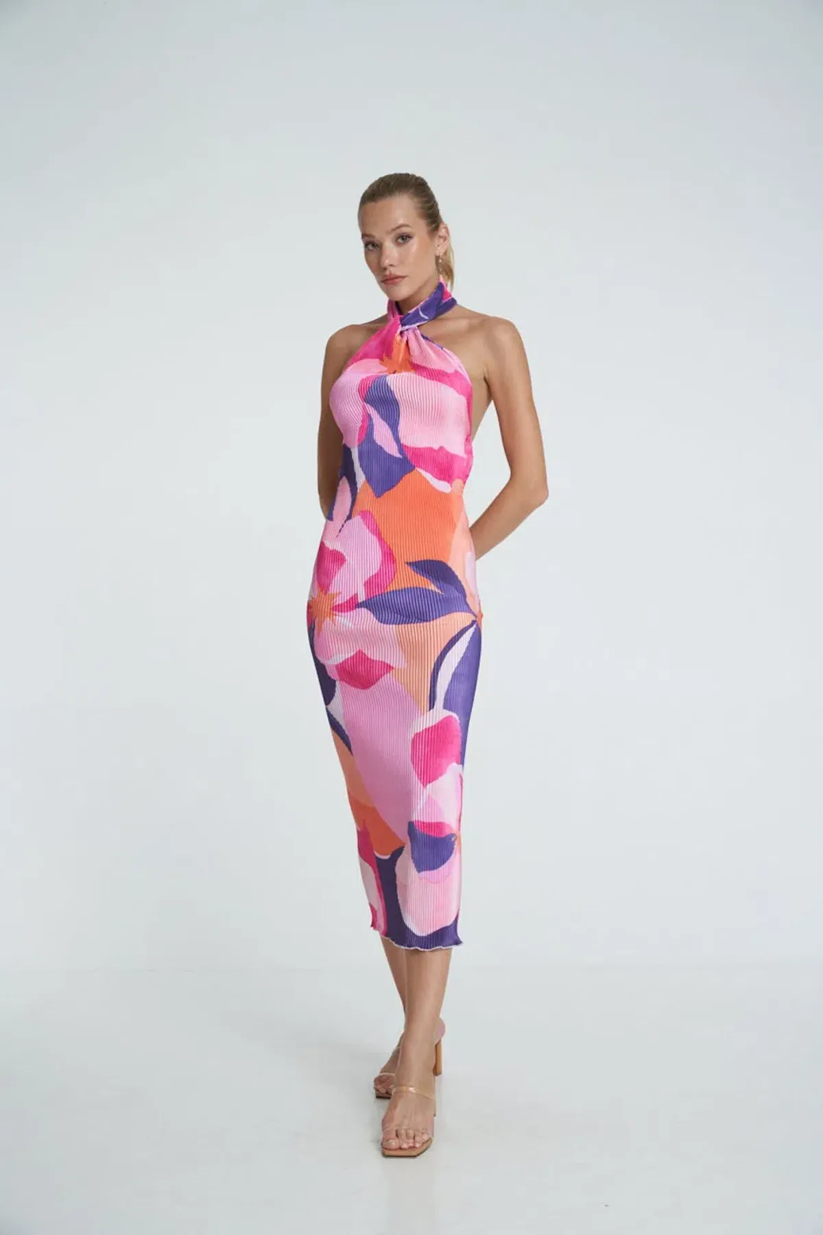 L'Idee Klum Gown Capri Multi Size 6 - Image 1