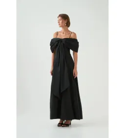 Aje Scarlett Gown Black Size AU 16 for rent on The Volte - image 2