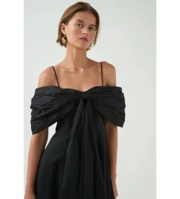 Aje Scarlett Gown Black Size AU 16 for rent on The Volte - image 4