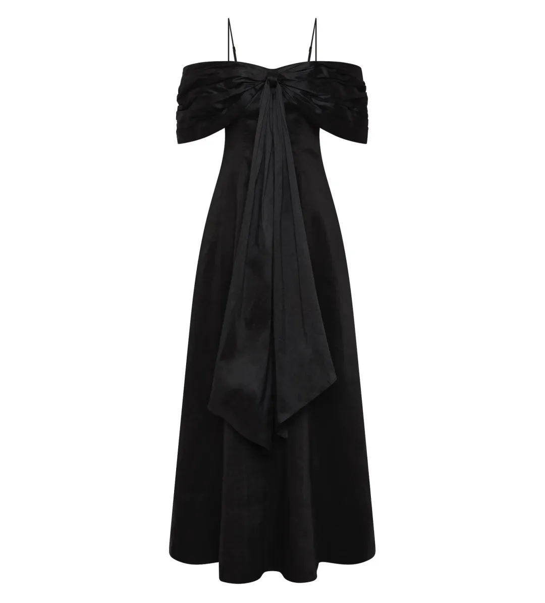 Aje Scarlett Gown Black Size AU 16 for rent on The Volte - main image