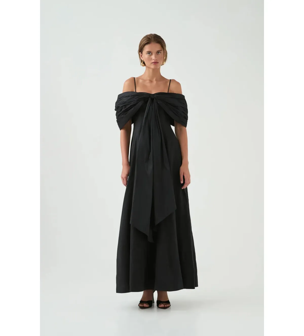 Aje Scarlett Gown Black Size AU 16 - Image 1