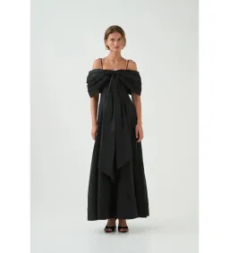Aje Scarlett Gown Black Size AU 16 for rent on The Volte - image 1