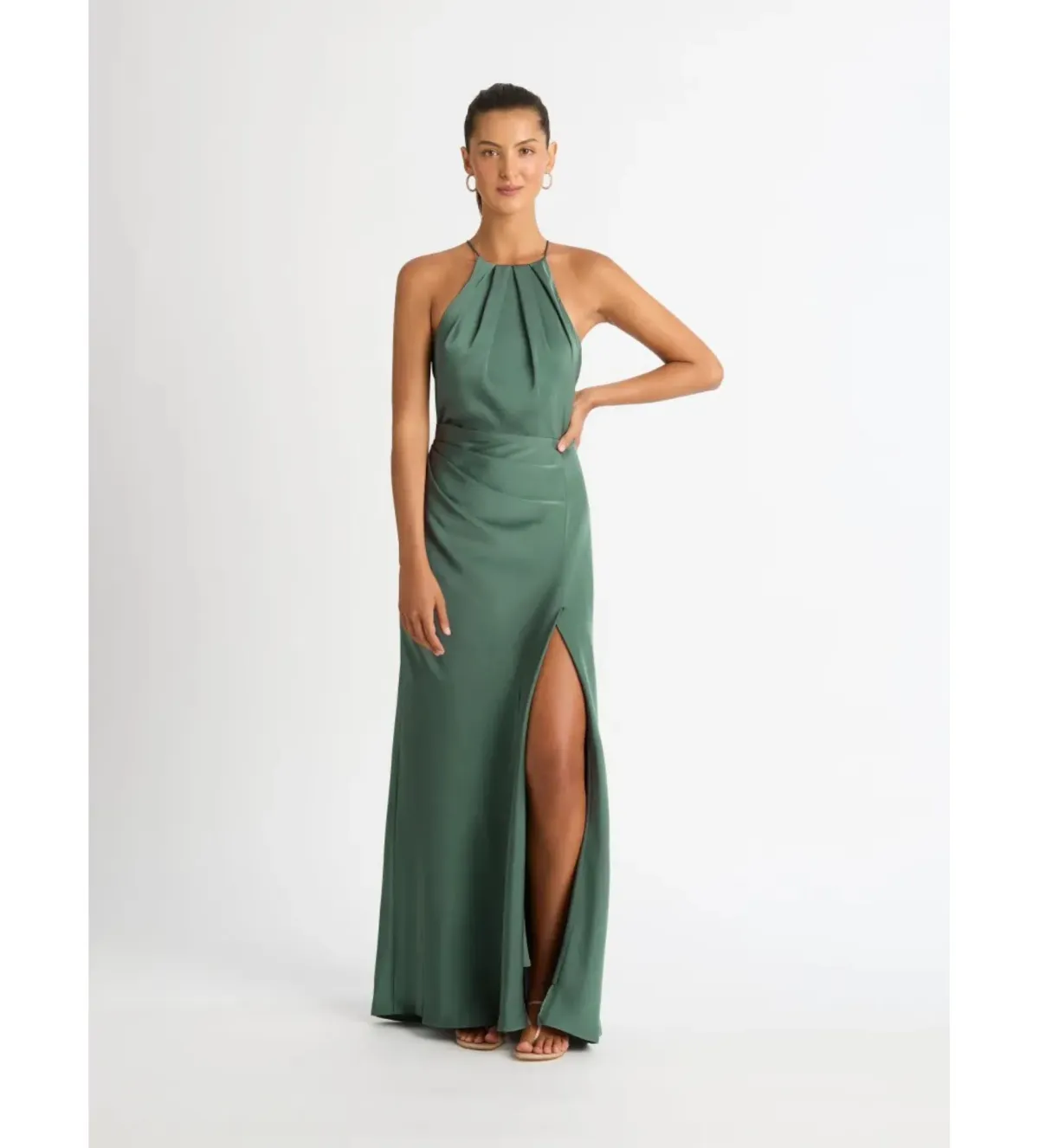 Sheike Paloma Maxi Dress Green Size AU 14 for rent on The Volte - main image