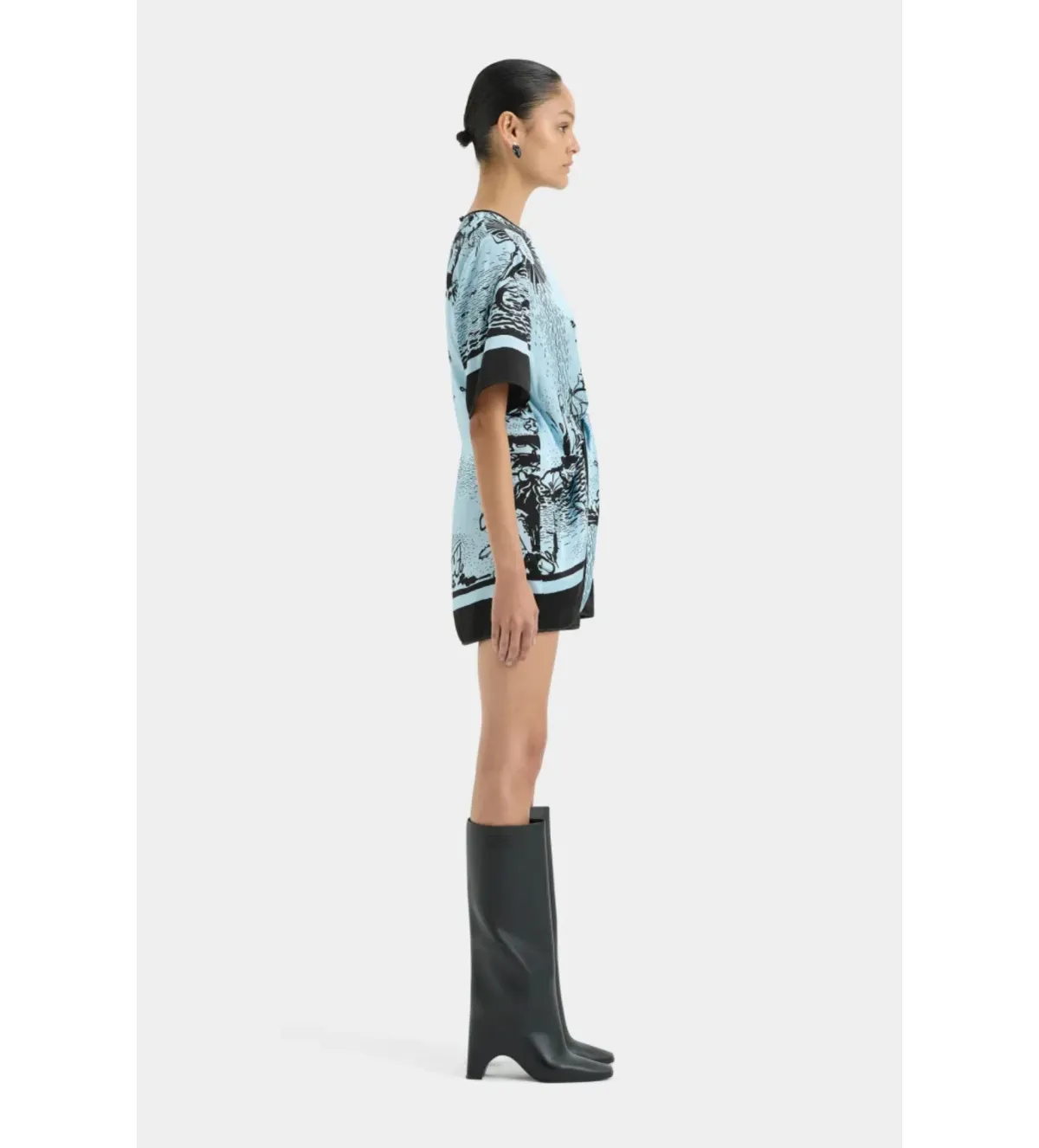 Sir the Label Dreamwood Mini Dress in Brise Soleil AU 8 - Image 2