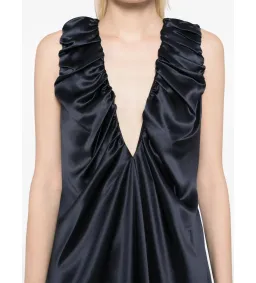 Acler Patterson Maxi Dress Navy Size 8 for rent on The Volte - image 2