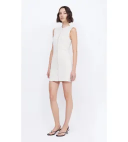 Bec & Bridge Ilora Knit Mini Dress Ivory Size 12 for rent on The Volte - image 2
