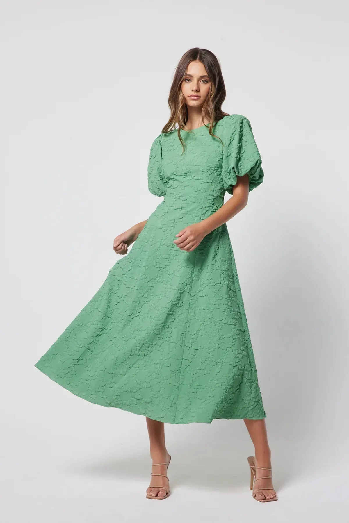 Elliatt Volkgarten Dress Jade Midi Size AU 8 - Image 4