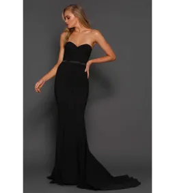 Elle Zeitoune Arianna Gown Black Size 16 for rent on The Volte - image 1
