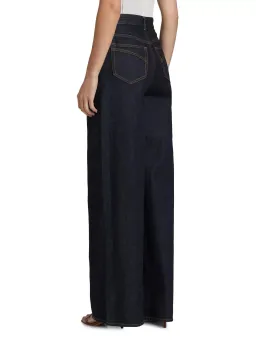 ZIMMERMANN CRUSH STRAIGHT JEAN BLUE SIZE 10 for rent on The Volte - image 2