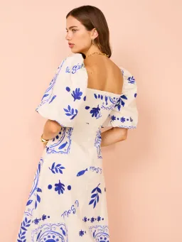 By Nicola Camille S/S Maxi Dress In Le Soleil Size 8 for rent on The Volte - image 5