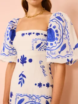 By Nicola Camille S/S Maxi Dress In Le Soleil Size 8 for rent on The Volte - image 2
