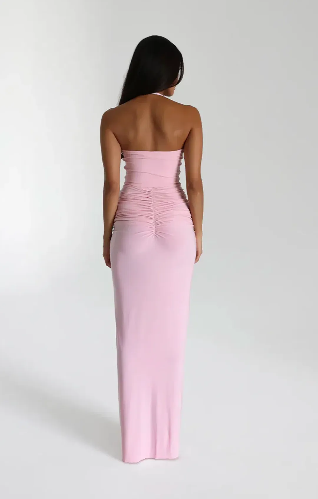 Natalie Rolt Shontae Maxi Dress Pink Size 3/AU 12 for rent on The Volte - main image