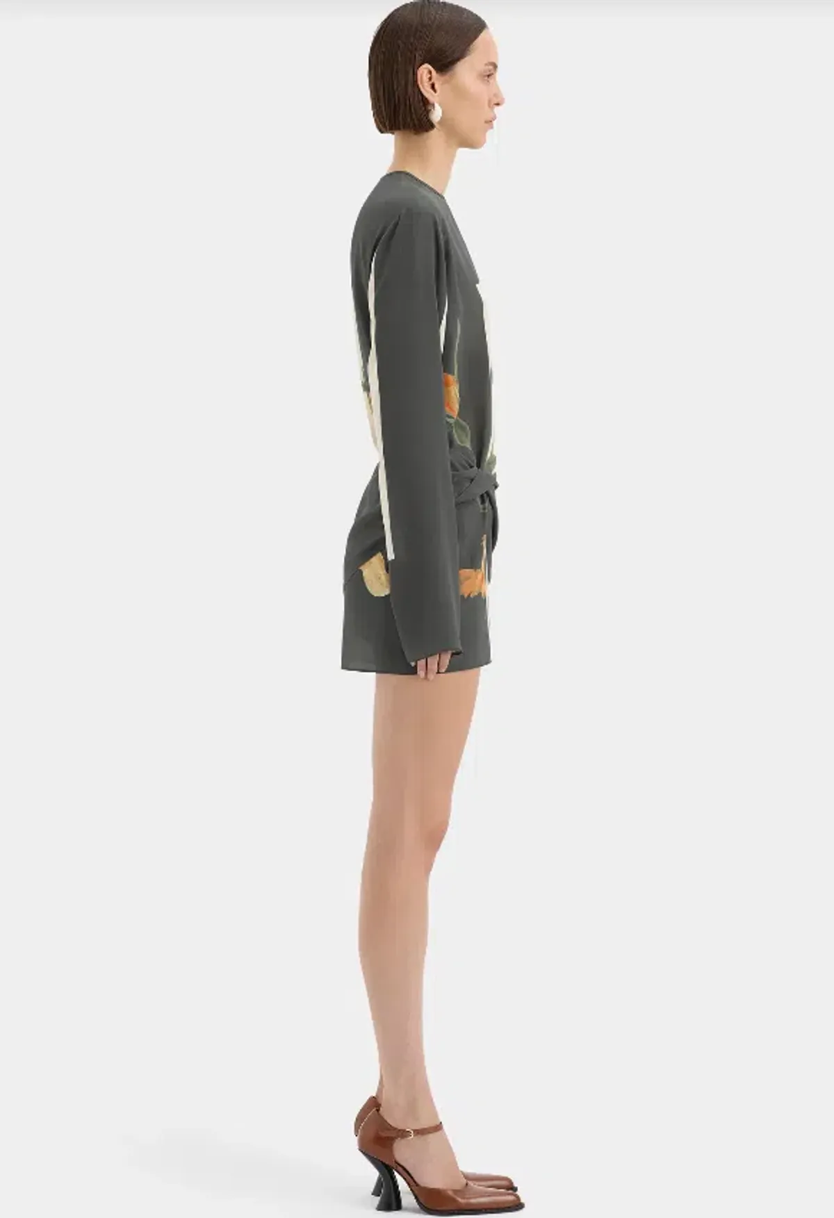 Sir The Label Constance Mini Dress Print Size 12 - Image 4