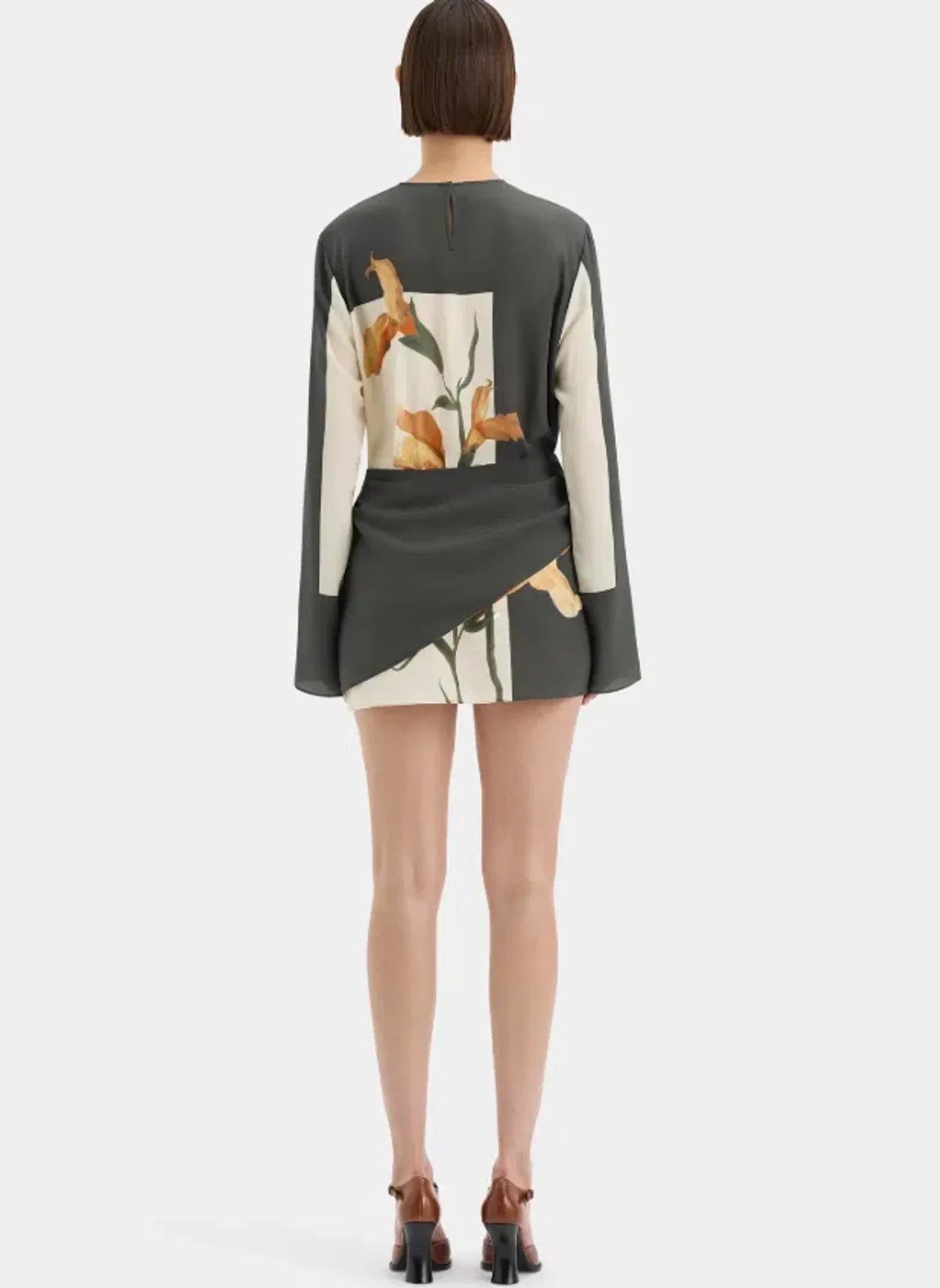 Sir The Label Constance Mini Dress Print Size 12 - Image 3