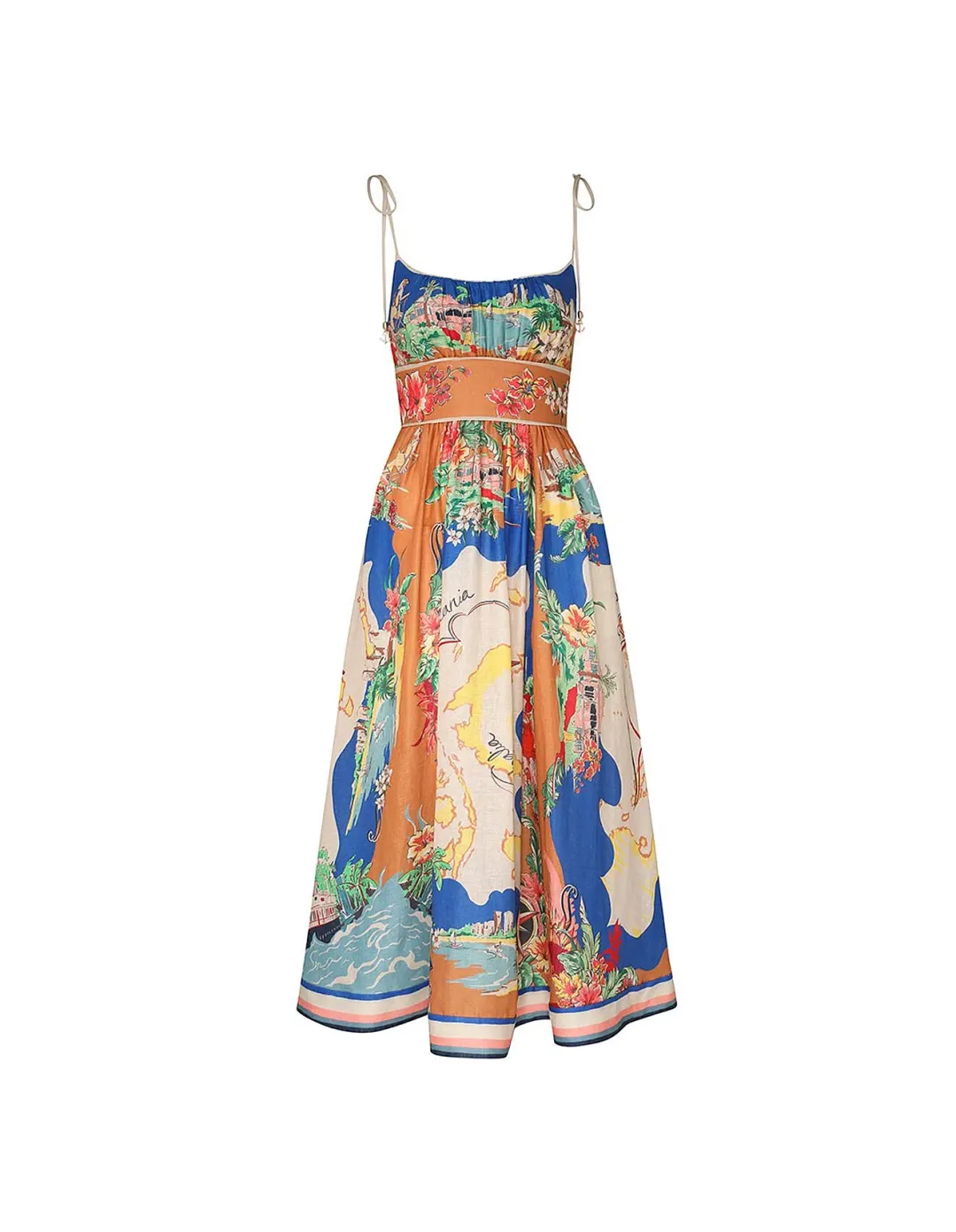 Zimmermann Alight Picnic Dress Size 0 Au 8 for rent on The Volte - main image