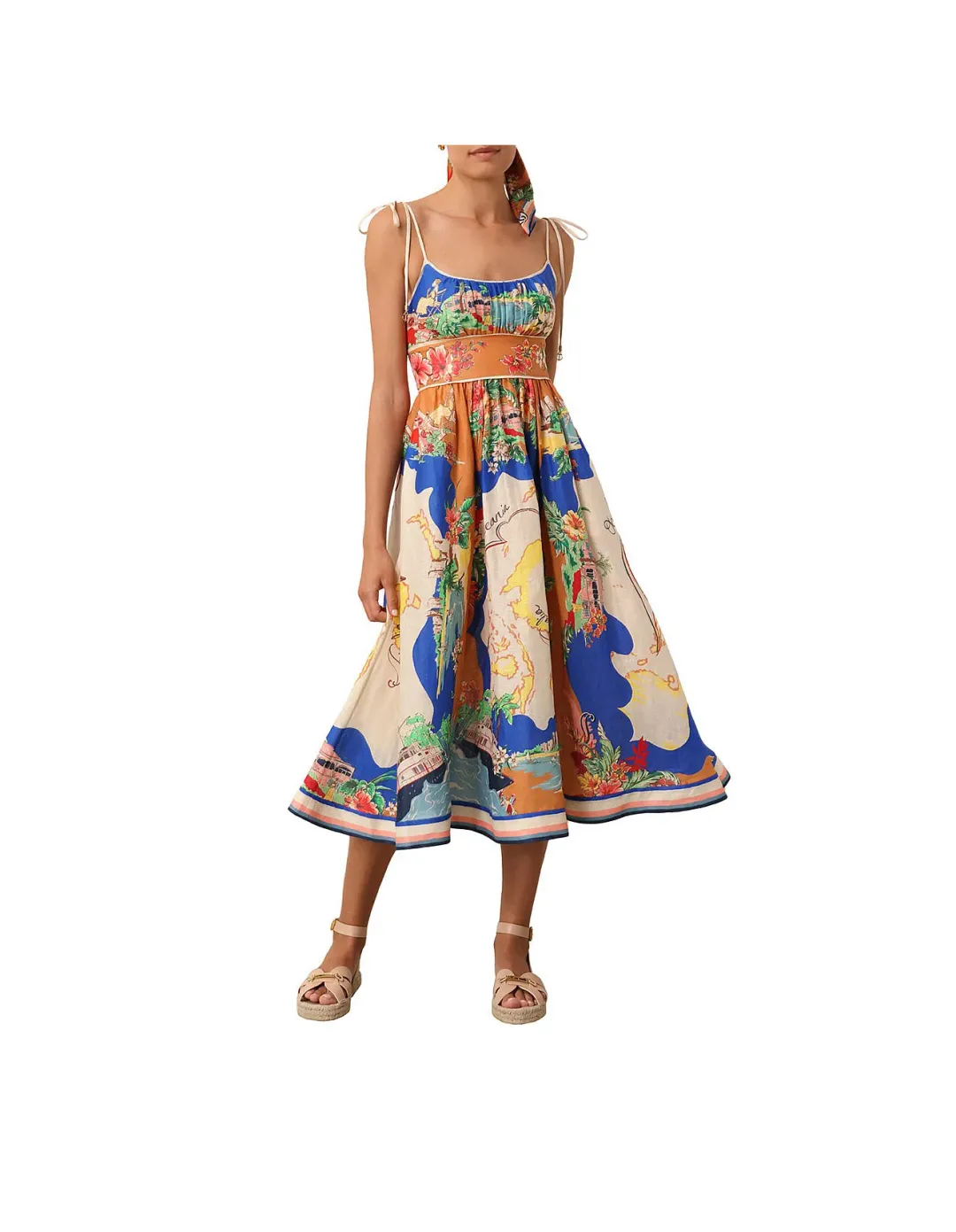 Zimmermann Alight Picnic Dress Size 0 Au 8 for rent on The Volte - main image