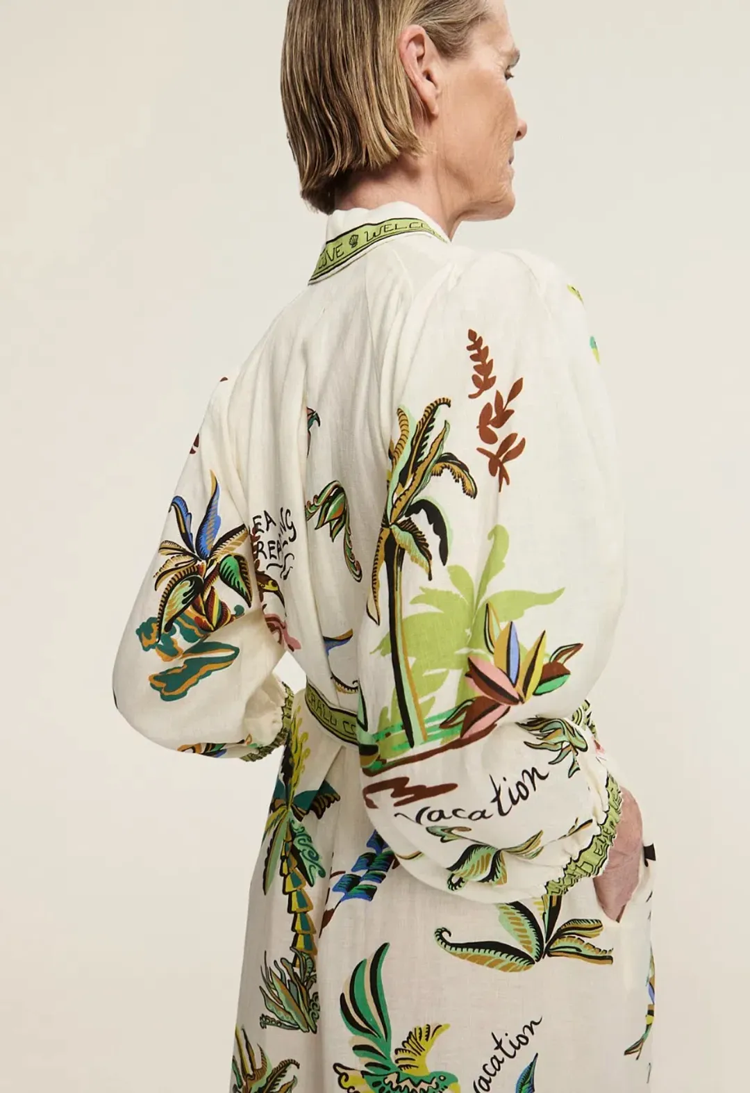 Alémais Day Dream Shirtdress Maxi Dress Print Size 16 for rent on The Volte - main image