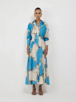 Sheike Seaside Maxi Dress Abstract Print Size AU 18 for rent on The Volte - image 2