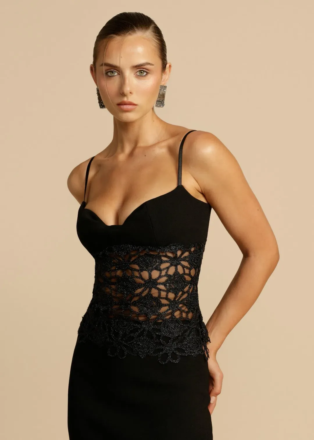 Arcina Ori Stas Top Black Size M / AU 10 for rent on The Volte - main image