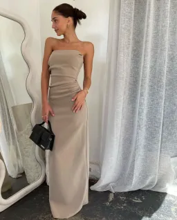TOJHÀ Desiree Dress in Stone Size 6 for rent on The Volte - image 5