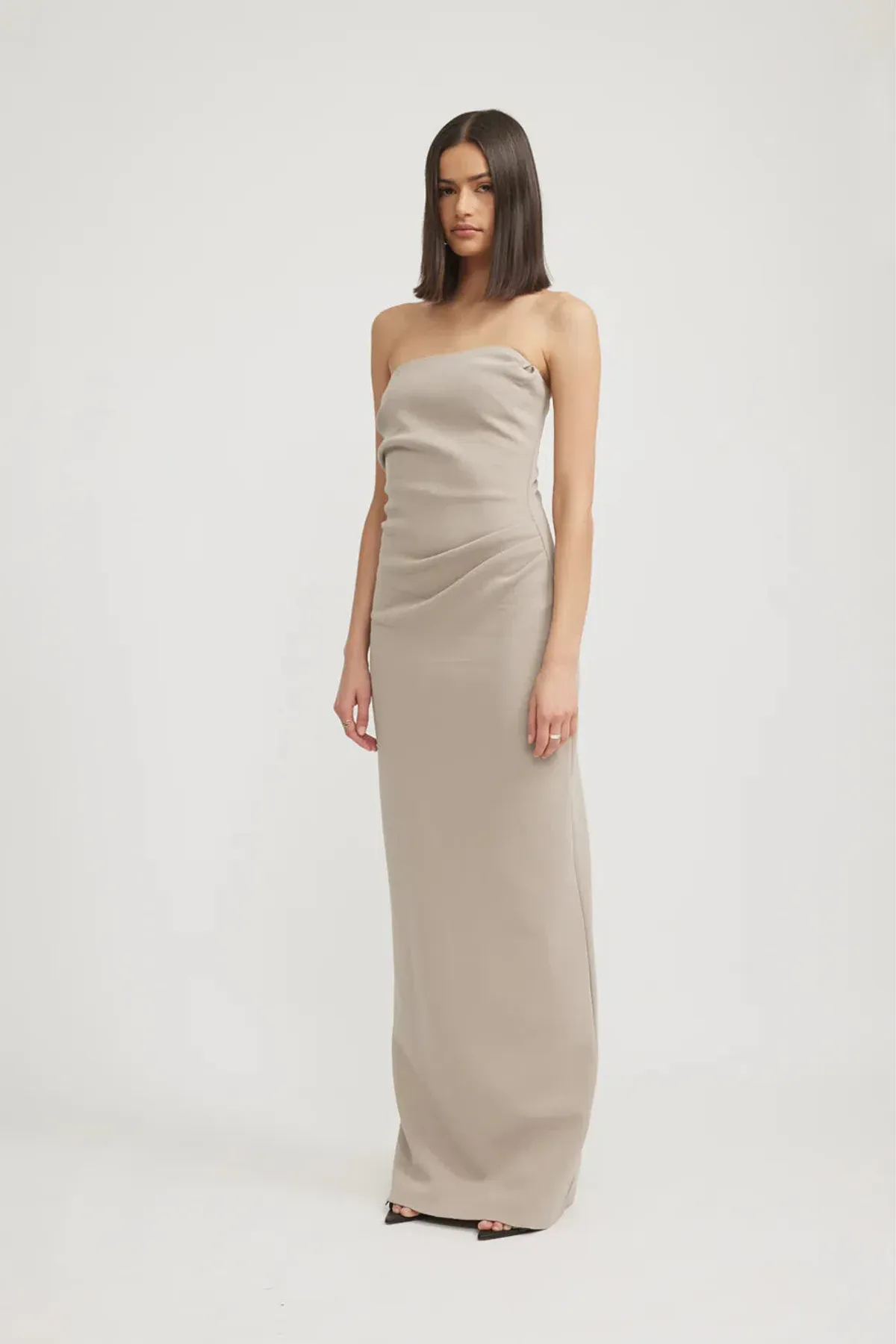 TOJHÀ Desiree Dress in Stone Size 6 - Image 4
