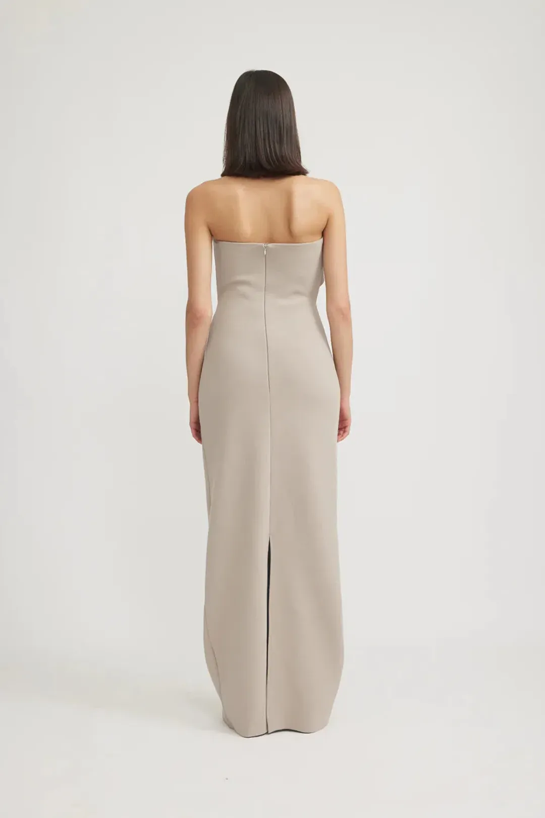 TOJHÀ Desiree Dress in Stone Size 6 for rent on The Volte - main image