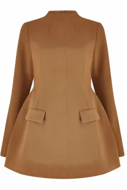 Odd Muse The Ultimate Muse Split Sleeve Mini Dress Olive Size AU 8 for rent on The Volte - image 3