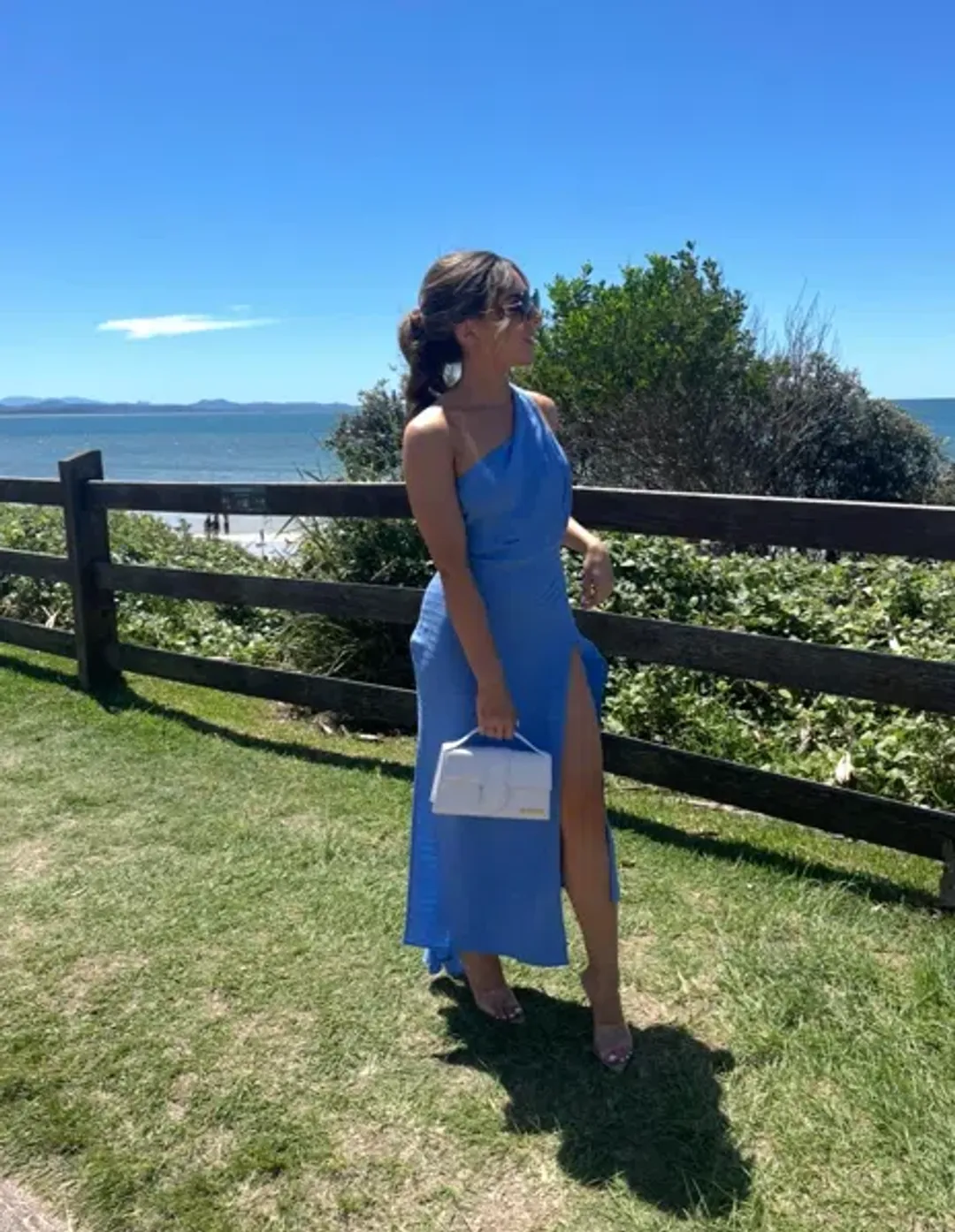 One Swell Swoop Size 6 Dress Blue for rent on The Volte - main image