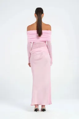 Benni Yasmin Off Should Baby Pink Dress Size 6 for rent on The Volte - image 2