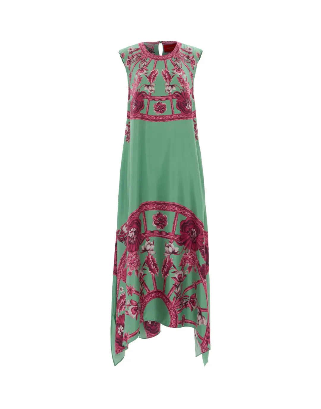 La DoubleJ Zodiac Placee Acquamarine in Silk Twill San Carlo Dress AU 10 for rent on The Volte - main image