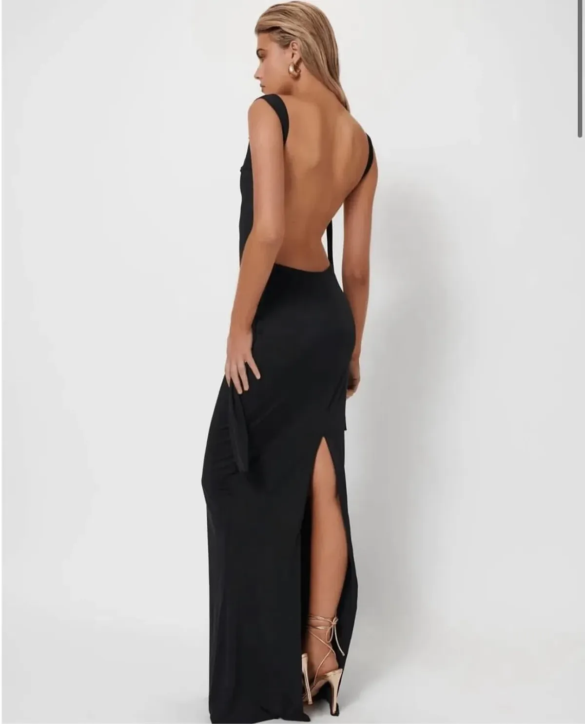Effie Kats Helena Gown in Black Size XS / AU 6 - Image 5