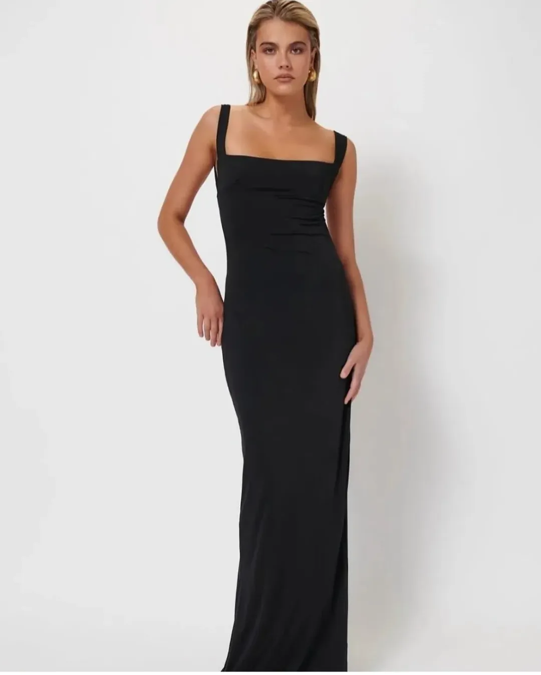 Effie Kats Helena Gown in Black Size XS / AU 6 for rent on The Volte - main image