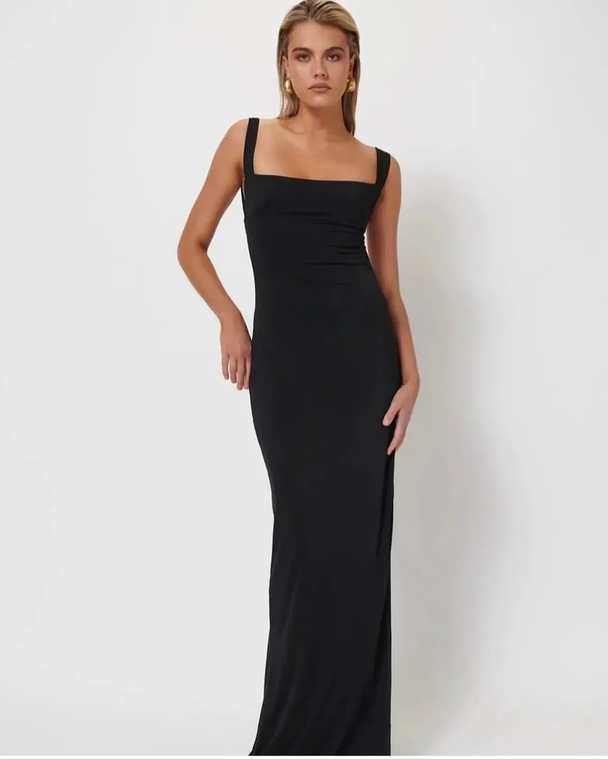 Effie Kats Helena Gown in Black Size XS / AU 6 for rent on The Volte - main image