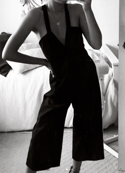Dion Lee Tux Playsuit Black Size 2 for rent on The Volte - image 2