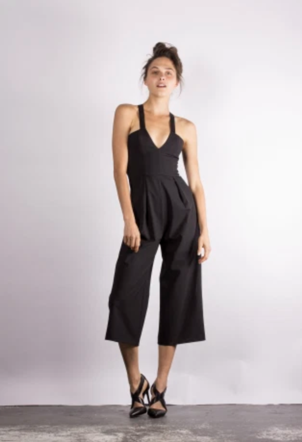 Dion Lee Tux Playsuit Black Size 2 - Image 1