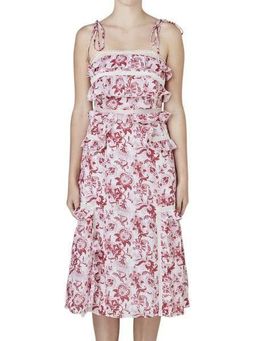 Stevie May floral Midi dress Size 12 for rent on The Volte - image 3