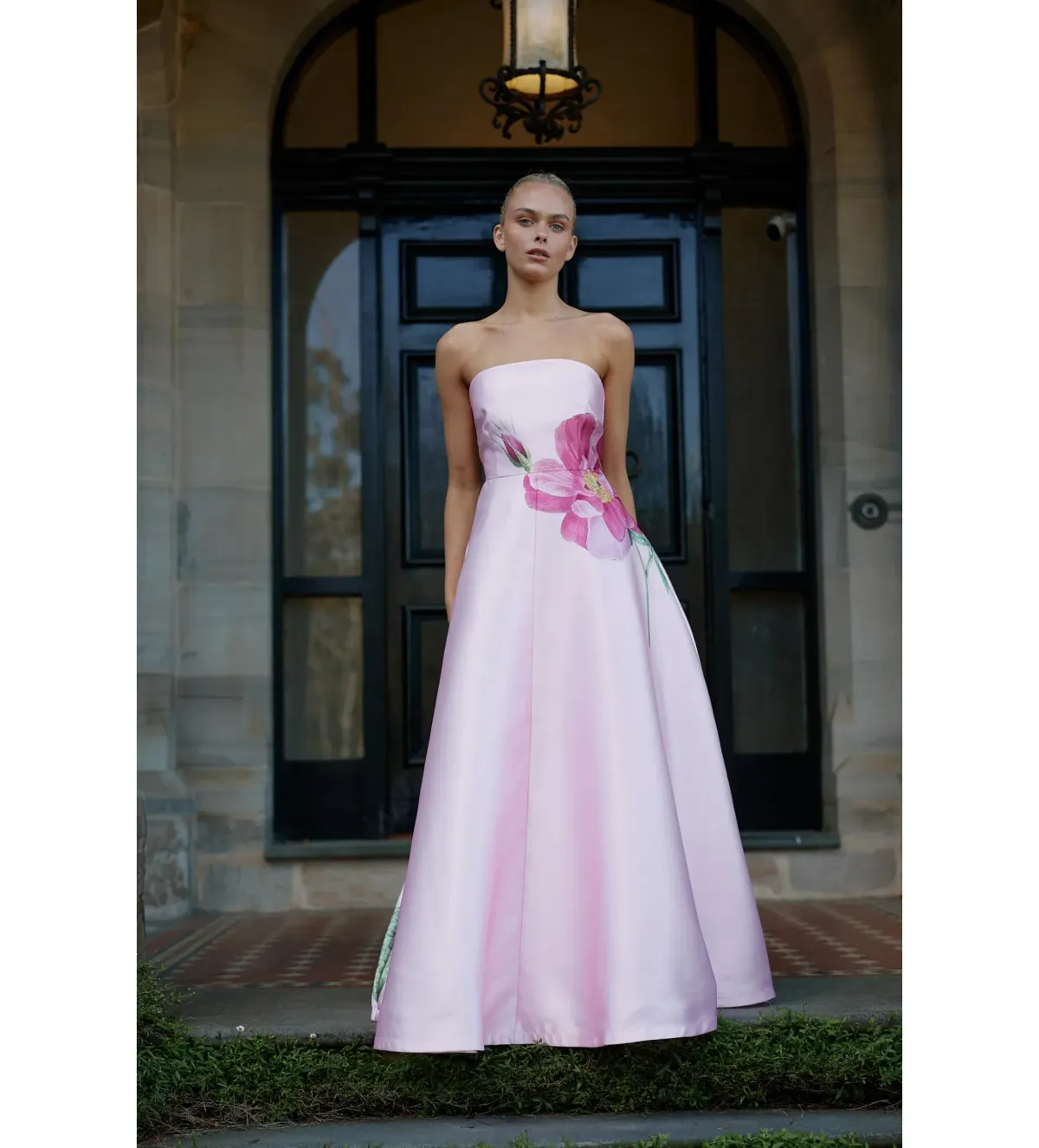 Aston Studio Audrey Dress in Baby Fleur Size 12 for rent on The Volte - main image