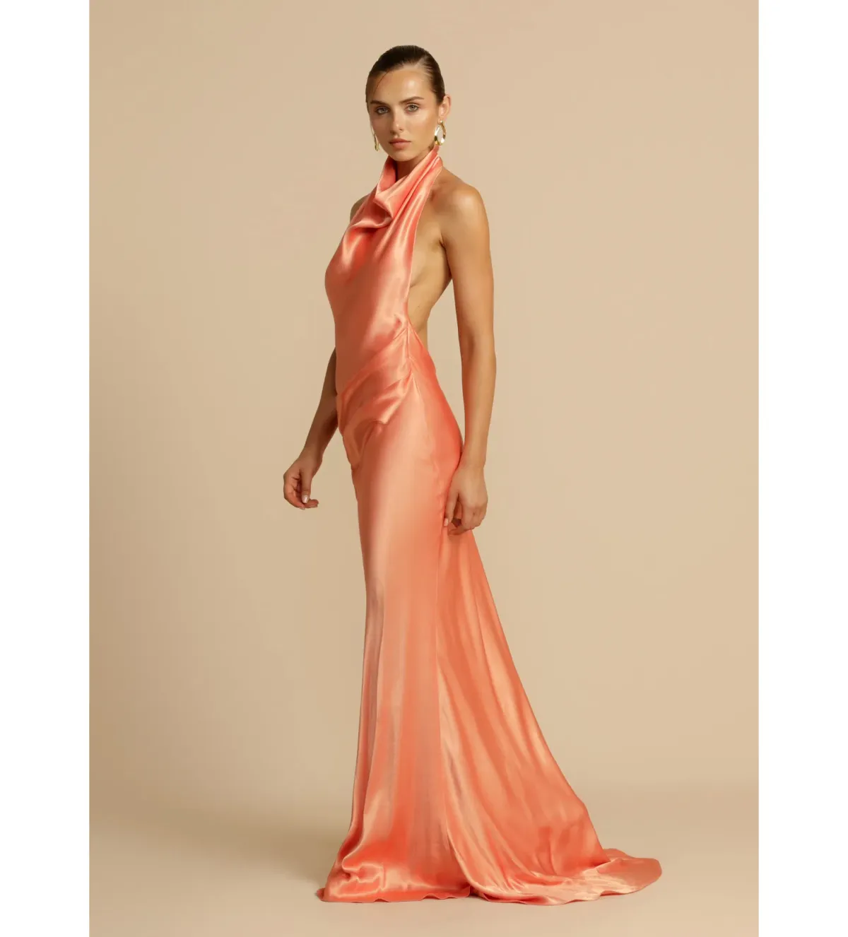 ARCINA ORI Gaia Dress Papaya Size AU 8 - Image 2