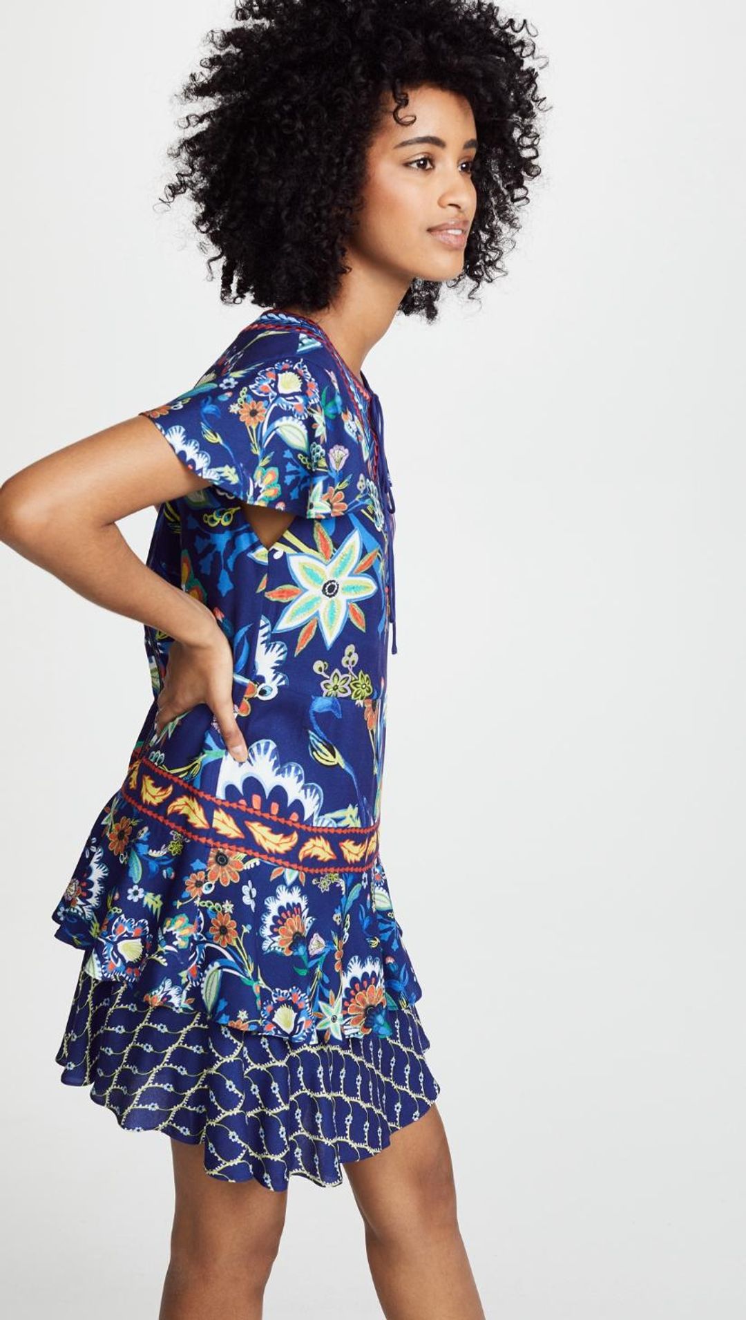 ALICE & OLIVIA Kora Flare Dress Size 10 for rent on The Volte - main image